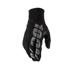 100 Percent Hydromatic wasserdichte Handschuhe, schwarz, Saison 2023