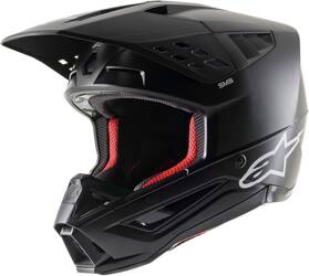 ALPINESTARS S-M5 SOLID Helm schwarz