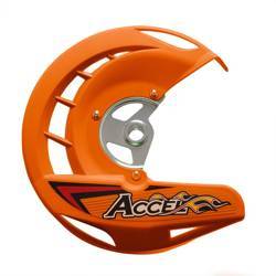 Accel Front Brake Disc Cover KTM SX/SXF '03-'14 EXC EXCF '03-'15 orange