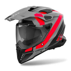 Airoh Commander 2 Mavick Helm grau, orange, schwarz / matt