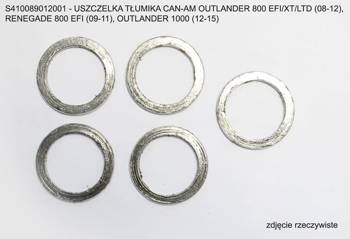 Athena Schalldämpferdichtung CAN-AM OUTLANDER 800 EFI/XT/LTD '08-'12, RENEGADE 800 EFI '09-'11, OUTLANDER 1000 '12-'15