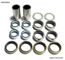 Bearing Worx Schwingenlager Reparatursatz KTM EXC 450 04-09, EXC525 04-07, Husaberg 390/450 09-11