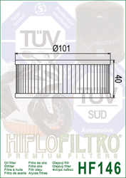 HIFLO ÖLFILTER HF 146 V-MAX 1200 XS 750/850/1100