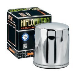 HIFLO ÖLFILTER HF 174C HARLEY-DAVIDSON V-ROD (VERCHROMT)