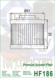 HIFLO ÖLFILTER HF 186 APRILIA SCARABEO 125/200