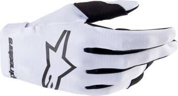 Handschuhe Junior ALPINESTARS RADAR Farbe weiß, schwarz