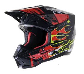 Helm ALPINESTARS S-M5 RASH marineblau, rot