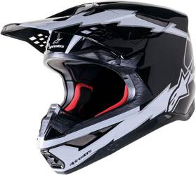 Helm ALPINESTARS SUPERTECH S-M10 AMPRESS weiß, schwarz