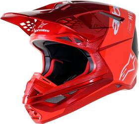 Helm ALPINESTARS SUPERTECH S-M10 FLOOD rot