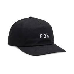 Herrenmütze FOX Wordmark Verstellbare Baseballmütze schwarz