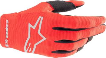 Junior ALPINESTARS RADAR Handschuhe, Farbe rot, schwarz