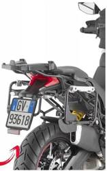 KAPPA SIDE CUFF RACK MONOKEY CAM SIDE DUCATI Multistrada 950 S (19), Multistrada Enduro 1260 (19) - UNDER KFR K'FORCE ALU