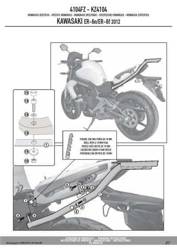 KAPPA zentraler Kofferraumträger KAWASAKI ER-6N / ER-6F 650 (12-15)