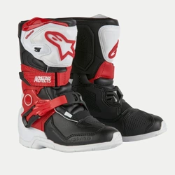 Kinderstiefel ALPINESTARS TECH 3S in rot,weiß,schwarz