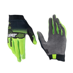 LEATT Cross Bike Handschuhe Moto 1.5 GRIPR schwarz, gelb, fluo Kollektion 2024