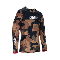 LEATT Cross Moto 4.5 Enduro Stone Sweatshirt - schwarz, braun, camo Kollektion 2024