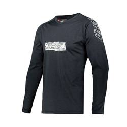 LEATT MTB 2.0 langärmeliges Radsport-T-Shirt schwarz