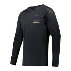 LEATT MTB 5.0 Langarm-T-Shirt schwarz