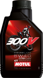 Motul 300V 4T FL Off Road 5W40 1L Motoröl