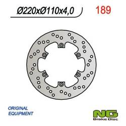 NG Bremsscheibe hinten APRILIA 50 RX 92-05 / PEGASO 50 / BETA 200/350/400