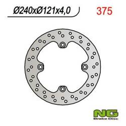 NG Bremsscheibe hinten HONDA CR 125 98-01 / CR 250 97-01