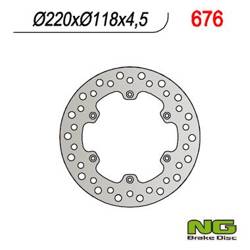 NG Bremsscheibe hinten SUZUKI RM 125/250 88-98 / DRZ 400