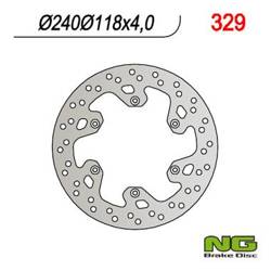 NG Bremsscheibe hinten SUZUKI RM 125 99-10 / RM 250 99-08 / DRZ400SM 04-10