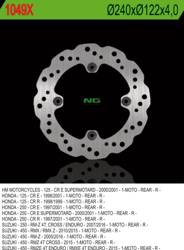 NG Bremsscheibe hinten SUZUKI RMZ 450 05-20 / HONDA CR 125 98-99 / CR 250 97-01 / RMZ 250 07-18