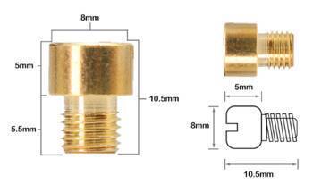 Prox MIKUNI VM11/22 Hauptdüsen-Durchmesser #110