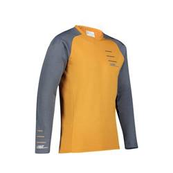 Radtrikot LEATT MTB ALLMTN 5.0 langärmlig Farbe rost,grau