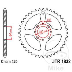 Stahl Kettenrad Hinten JT JTR1832.52 ilość zębów 52Z