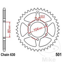 Stahl Kettenrad Hinten JT JTR501.41 ilość zębów 41Z