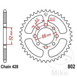 Stahl Kettenrad Hinten JT JTR802.34 ilość zębów 34Z