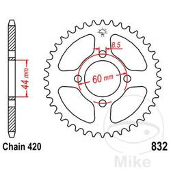 Stahl Kettenrad Hinten JT JTR832.38 ilość zębów 38Z