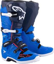 Stiefel ALPINESTARS TECH 7 Farbe blau,rot,dunkelblau