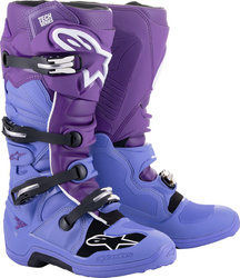 Stiefel ALPINESTARS TECH 7 Farbe violett,weiß