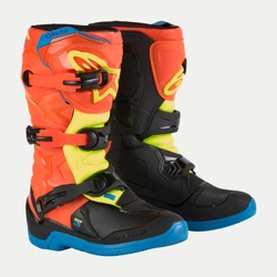 Stiefel Junior ALPINESTARS TECH 3S Farbe orange,blau,gelb