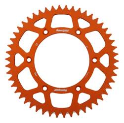 Supersprox Hinteres Aluminium-Kettenrad [52 Zähne] KTM SX / EXC [JTR897.52] Farbe: Orange