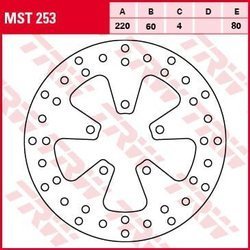 TRW Lucas BRADING BRAKES FRONT/REAR APRILIA LEONARDA / SCARABEO / SPORTCITY 50/125/250/300