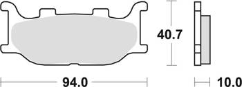 TRW Lucas Bremsbelag KH199 Sinter Metallic