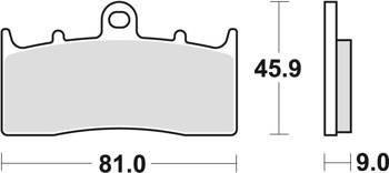 TRW Lucas Bremsbelag KH294