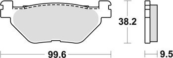 TRW Lucas Bremsbeläge KH319/2 gesintert metallisch hinten