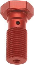 TRW Lucas HYDRAULISCHES BREMSROHR HOLE M10X1.00 (KLEINES TAPPING) FARBE ROT