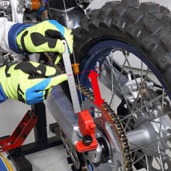 DRC-Einstellgerät für die Aufhängung / SAG-Messgerät