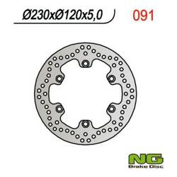 NG Bremsscheibe hinten KAWASAKI KLR 650 90-07 / KLE 500 91-07
