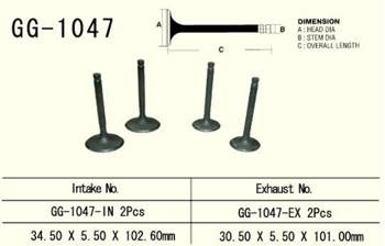 Vesrah Auslassventil HONDA TRX 650/680 03-17