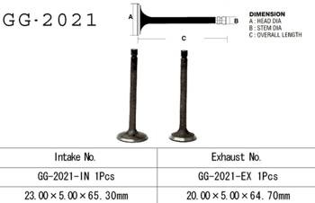 Vesrah Einlassventil YAMAHA YFM 80 85-08