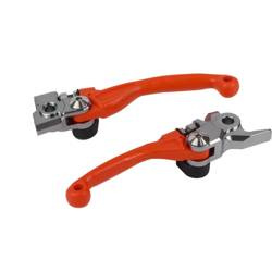 POLISPORT Kupplungs- und Bremshebel-Set KTM SX 250 14-22 / EXC 250/300 14-22 / SX-F/EXC-F 14-22 / Husqvarna FC 14-16