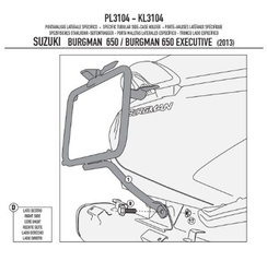 KAPPA SEITENKASSE RACK MONOKEY SUZUKI 650 Burgman / 650 Burgman Executive (13-19)
