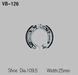 Vesrah Bremsbacken HONDA XR 600R 85-90 / XR 250R 84-91